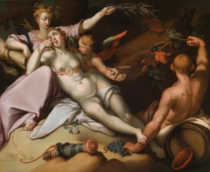 Sine Baccho et Cenere friget Venus